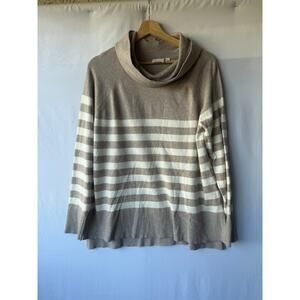 Cyrus Nordstrom Brown Striped Sweater- Size XL